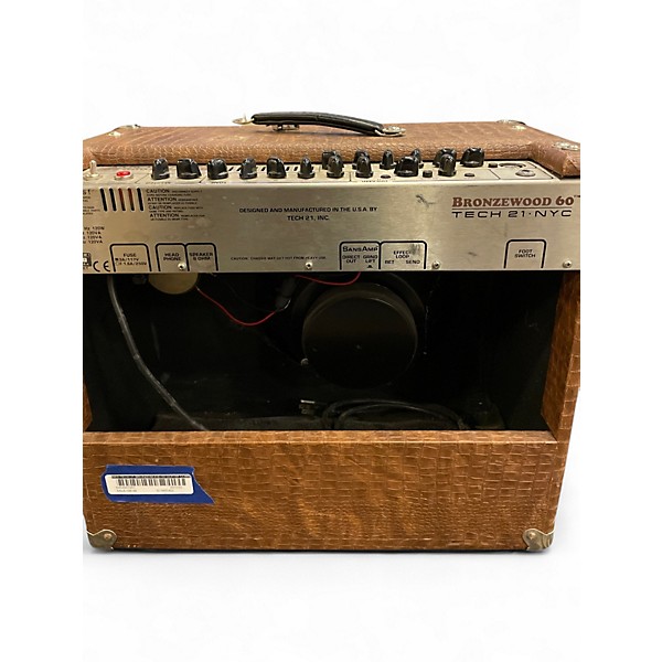 Used Tech 21 Bronzewood 60 Guitar Combo Amp