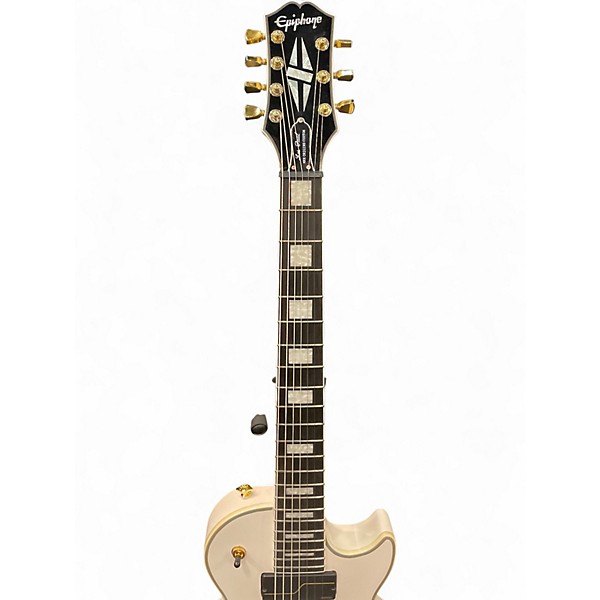 Used Epiphone Les Paul MKH Origins Custom Alpine White Solid Body Electric Guitar