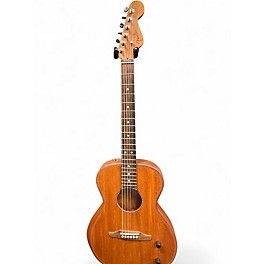 Used Fender Highway Series Parlor Mahogany Acoustic Electric Guitar