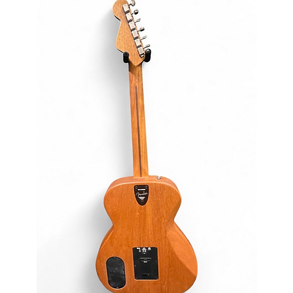 Used Fender Highway Series Parlor Mahogany Acoustic Electric Guitar