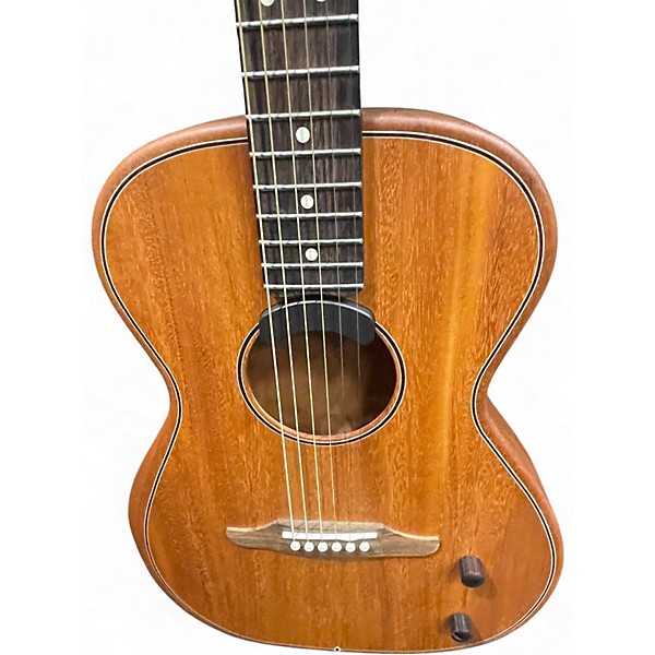 Used Fender Highway Series Parlor Mahogany Acoustic Electric Guitar