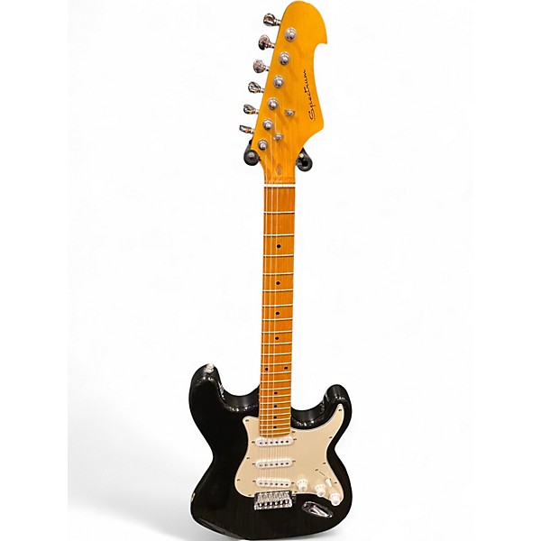 Used Spectrum S Style Black Solid Body Electric Guitar