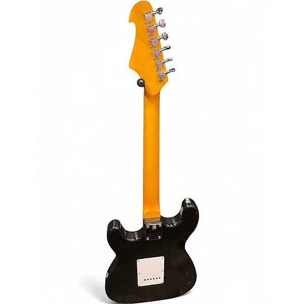 Used Spectrum S Style Black Solid Body Electric Guitar