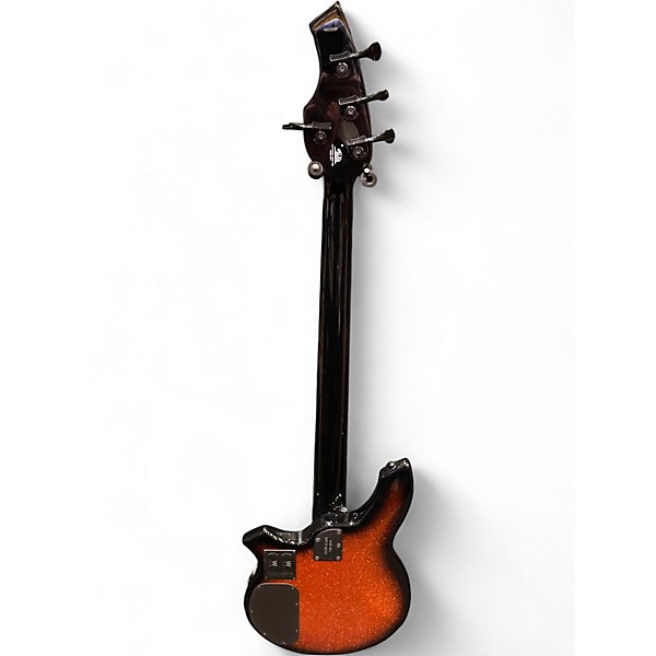 Used Ernie Ball Music Man Bongo 4 String Harvest Orange Electric Bass Guitar