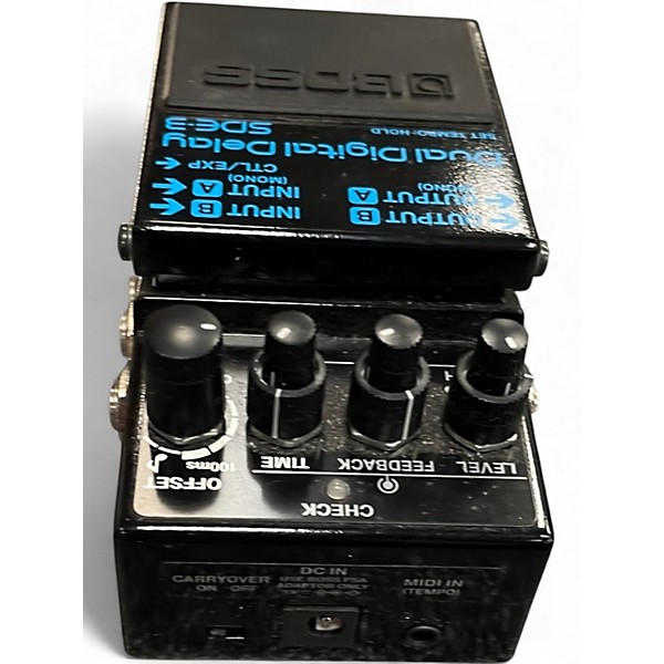 Used BOSS SDE3 Effect Pedal