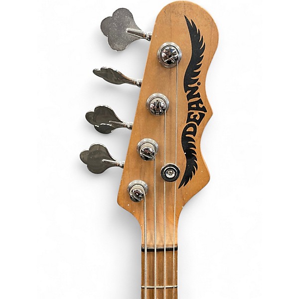 Used Dean Hillsboro TRANS BLACK Electric Bass Guitar