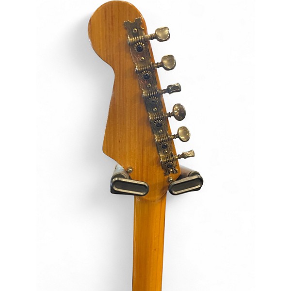 Vintage 1960s Teisco ET220 Red Solid Body Electric Guitar