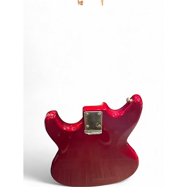 Vintage 1960s Teisco ET220 Red Solid Body Electric Guitar