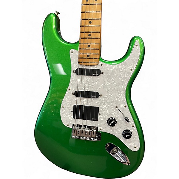 Used Fender Player Stratocaster Emerald Green Solid Body Electric Guitar