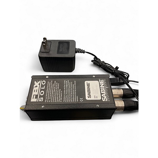 Used Sabine FBX Solo SM820 Feedback Suppressor
