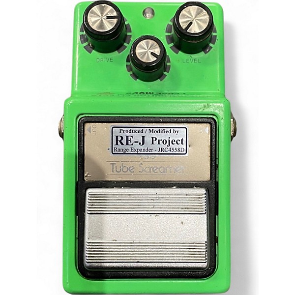 Used Ibanez 1980's TS9 Analogman Silver Mod Effect Pedal