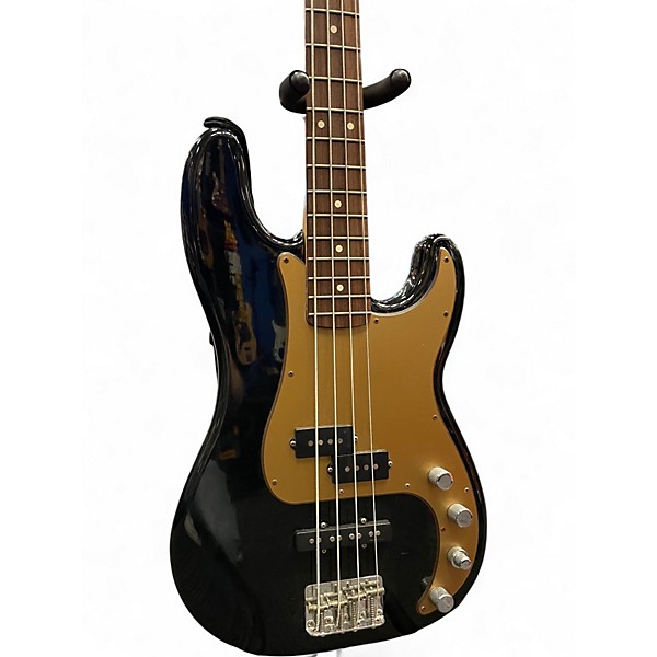 Used 2009 Fender P Bass Special Black Electric Bass Guitar