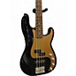 Used 2009 Fender P Bass Special Black Electric Bass Guitar