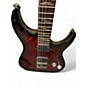 Used Schecter Guitar Research Omen Elite 6 Crimson Red Burst Solid Body Electric Guitar
