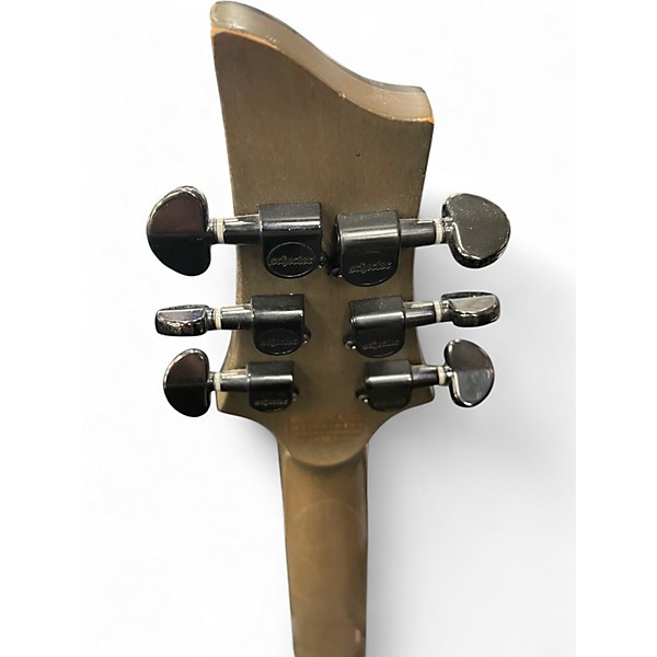 Used Schecter Guitar Research Omen Elite 6 Crimson Red Burst Solid Body Electric Guitar