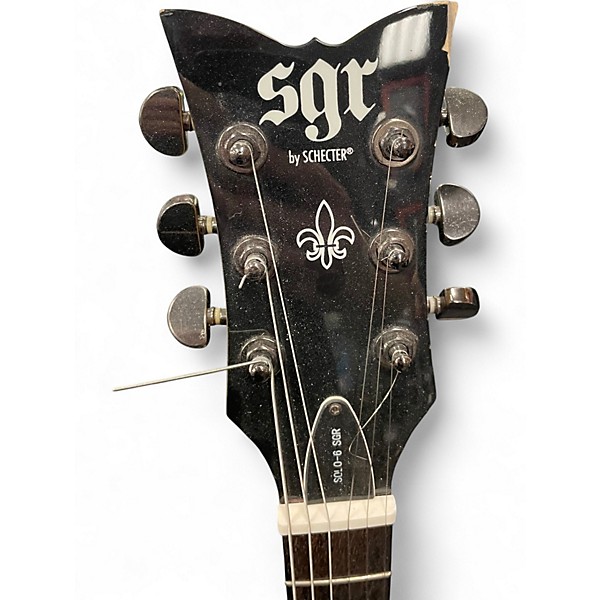 Used Schecter Guitar Research Solo 6 SGR Metallic Red Solid Body Electric Guitar