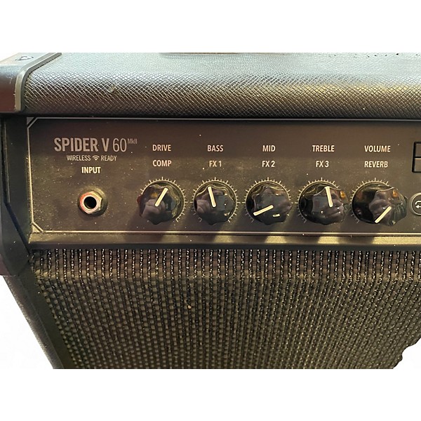 Used Line 6 Spider V 60 1x10 Guitar Combo Amp