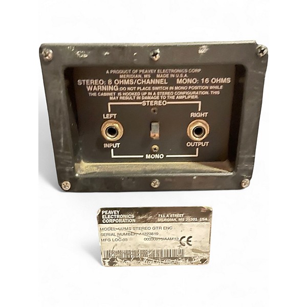 Used Peavey 412MS Guitar Cabinet