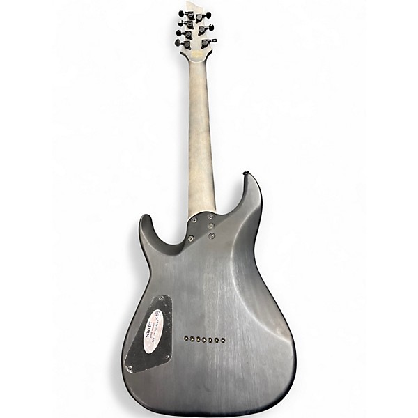 Used Schecter Guitar Research OMEN ELITE 7 Blue Burst Solid Body Electric Guitar