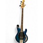 Used Sterling by Music Man Sub 4 Blue Electric Bass Guitar thumbnail