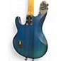 Used Sterling by Music Man Sub 4 Blue Electric Bass Guitar