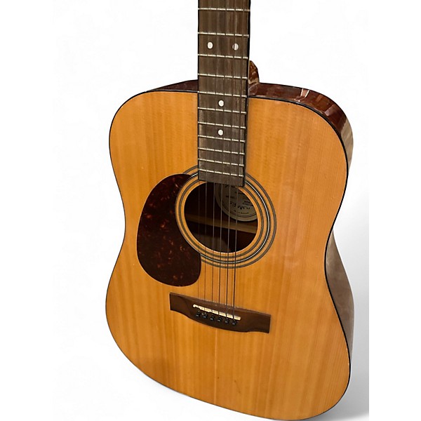 Used Jbp JB20L Natural Acoustic Guitar