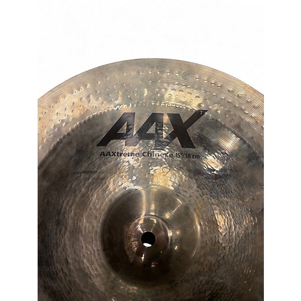 Used SABIAN 15in AAX Xtreme Chinese Brilliant Cymbal