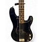 Used Fender Blacktop Precision Bass Black Electric Bass Guitar