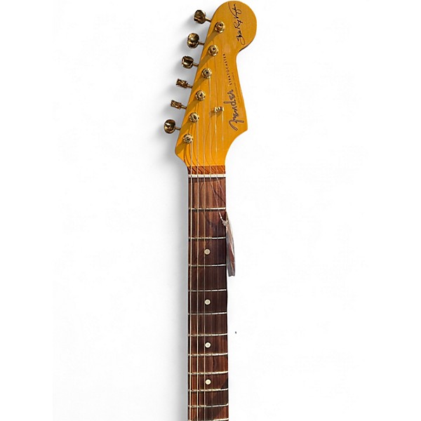 Used 2016 Fender Artist Series Stevie Ray Vaughan Stratocaster Sunburst Solid Body Electric Guitar