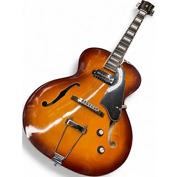 Used Grote GT335 CHERRY RED Hollow Body Electric Guitar