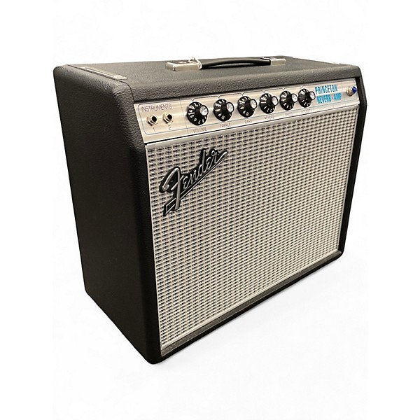 Used Fender 1968 Custom Princeton Reverb 12W 1x10 Tube Guitar Combo Amp