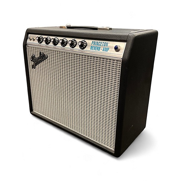 Used Fender 1968 Custom Princeton Reverb 12W 1x10 Tube Guitar Combo Amp