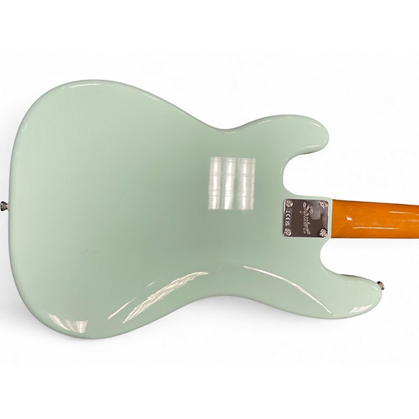 Used Squier Precision Bass Sonic Blue Electric Bass Guitar