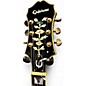 Used 2009 Epiphone Sheraton II Black Hollow Body Electric Guitar