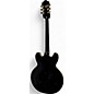 Used 2009 Epiphone Sheraton II Black Hollow Body Electric Guitar