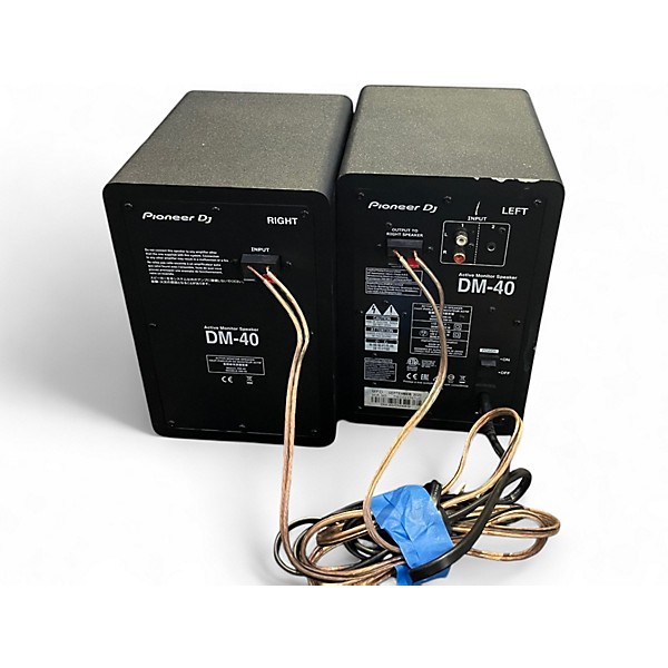 Used Pioneer DJ DM-40 Powered Monitor