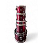 Used Gretsch Drums 5 Piece Blackhawk Red Drum Kit thumbnail