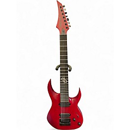 Used Solar Guitars A17TBR Trans Blood Red Solid Body Electric Guitar