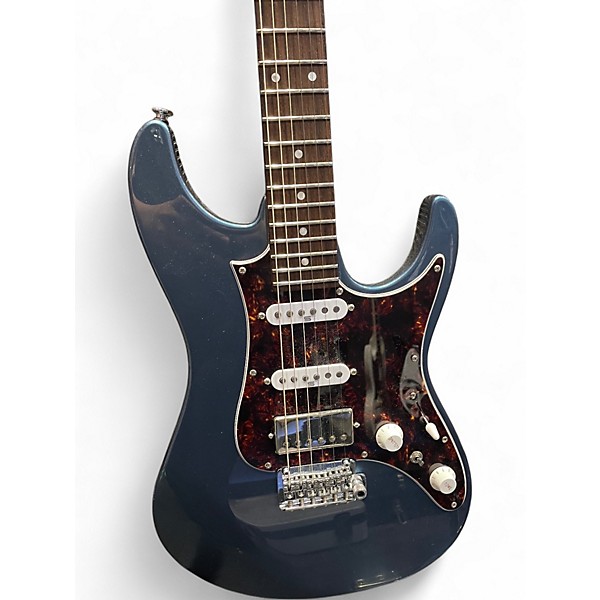 Used Ibanez AZ 2204N  Blue Solid Body Electric Guitar
