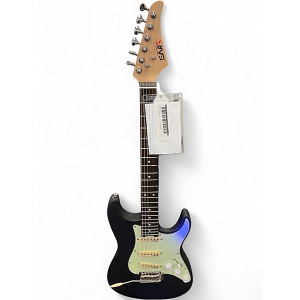 Used Eart ELECTRIC GUITAR BLACK Solid Body Electric Guitar