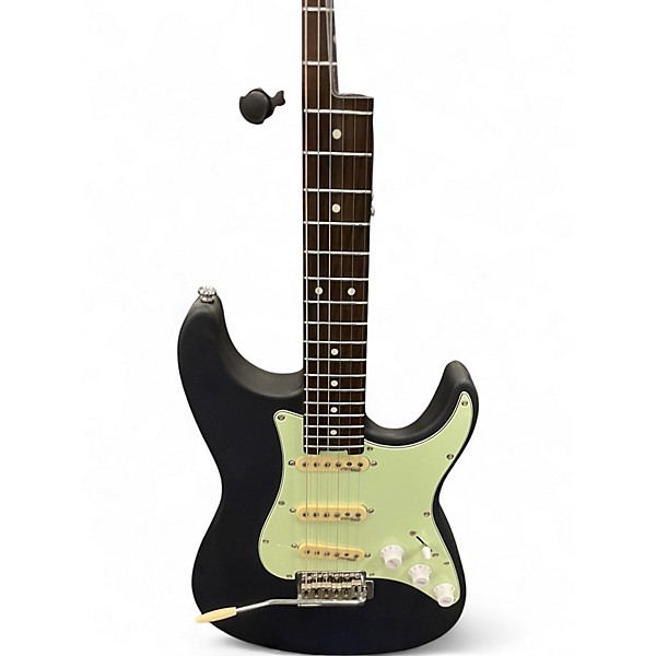 Used Eart ELECTRIC GUITAR BLACK Solid Body Electric Guitar