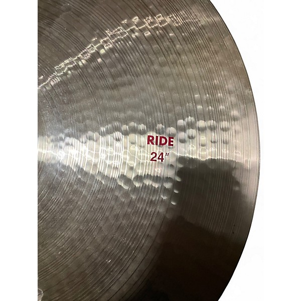 Used Paiste 24in 2002 Ride Cymbal