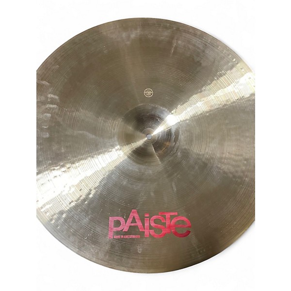Used Paiste 24in 2002 Ride Cymbal