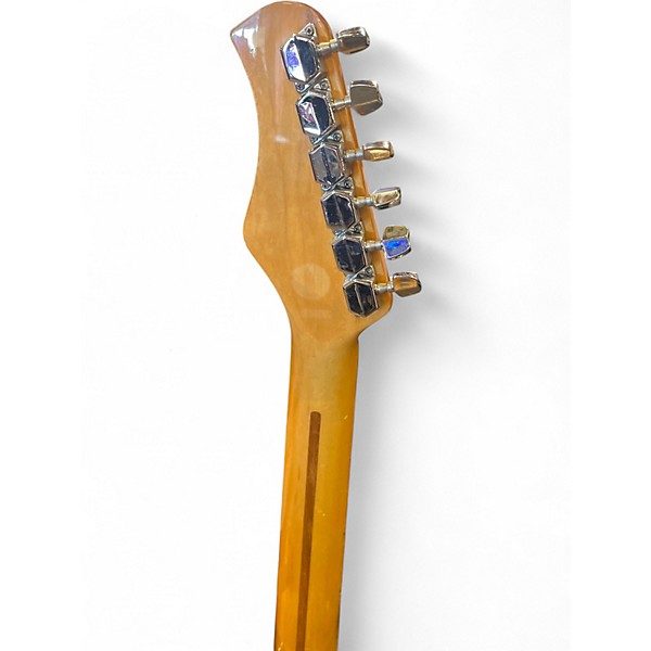 Used Hondo DELUXE SERIES 760 Natural Solid Body Electric Guitar