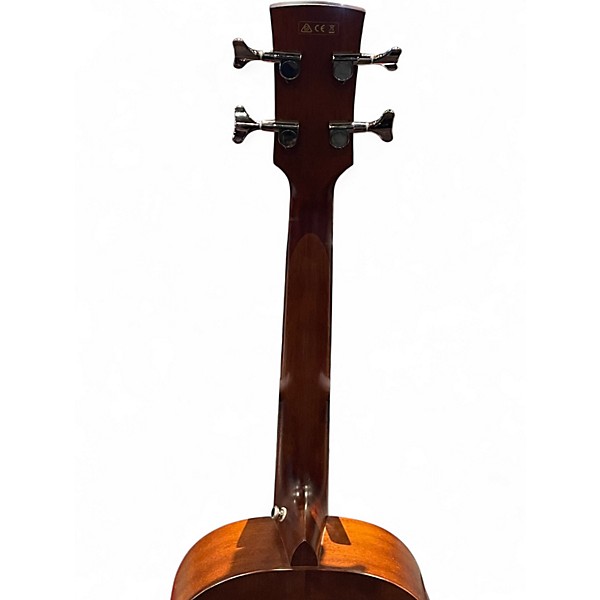 Used Ibanez AVNB1E Antique Natural Acoustic Bass Guitar