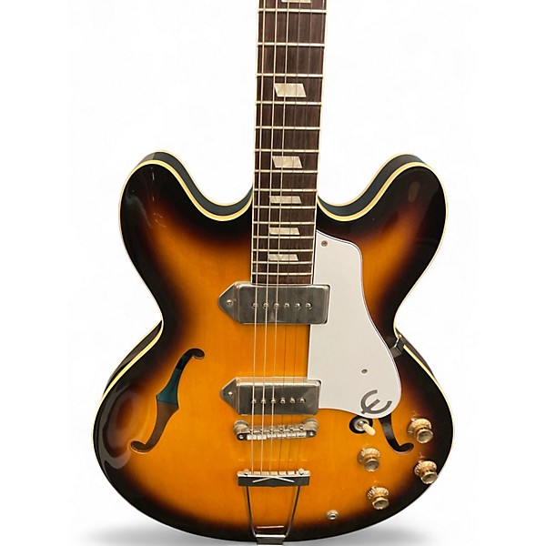 Used Epiphone USA Collection John Lennon Limited Edition 1965 Casino Sunburst Hollow Body Electric Guitar