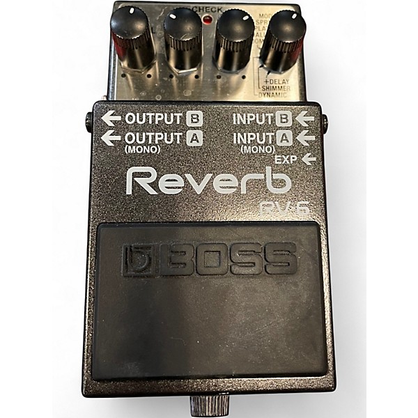 Used BOSS RV6 Digital Reverb Effect Pedal