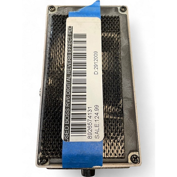 Used BOSS RV6 Digital Reverb Effect Pedal