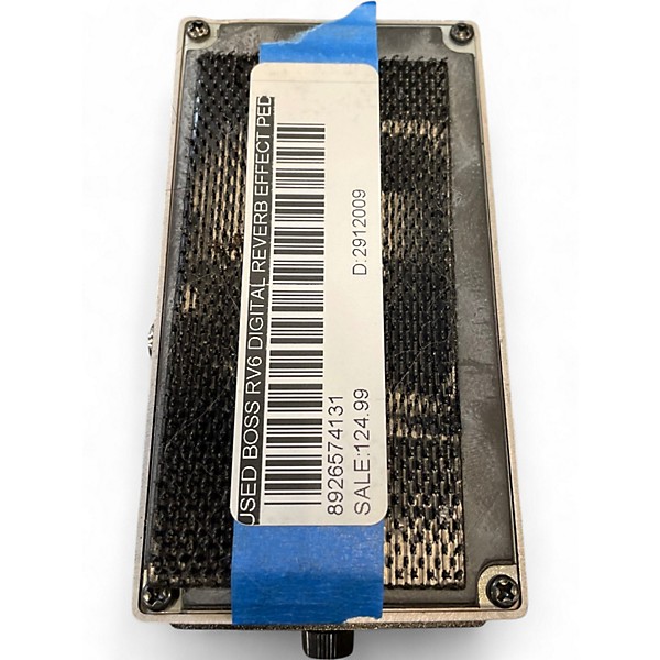 Used BOSS RV6 Digital Reverb Effect Pedal