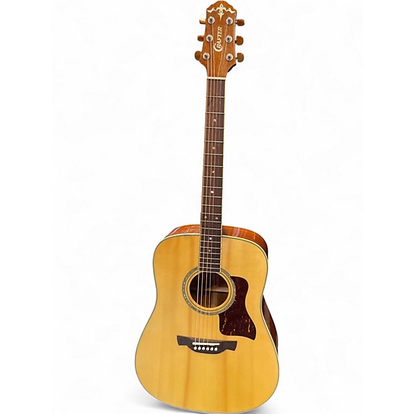 Used Crafter Guitars KD-10 Natural Acoustic Guitar